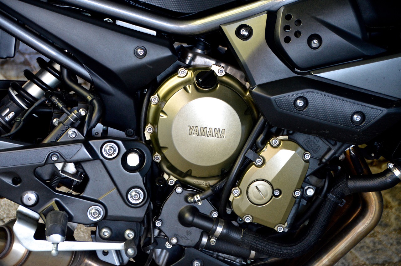Yamaha, Motociklas, Variklis, Varžtas, Išsamiau, Reljefas, Vaizdo Retušavimas, Logotipas, Technologija, Statyba