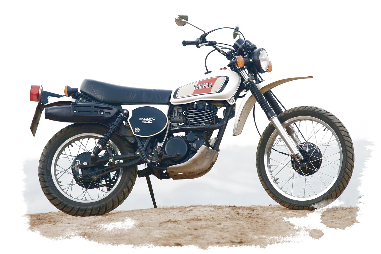 Yamaha, Xt500, Trasa Dviratis, Motociklas, Nemokamos Nuotraukos,  Nemokama Licenzija