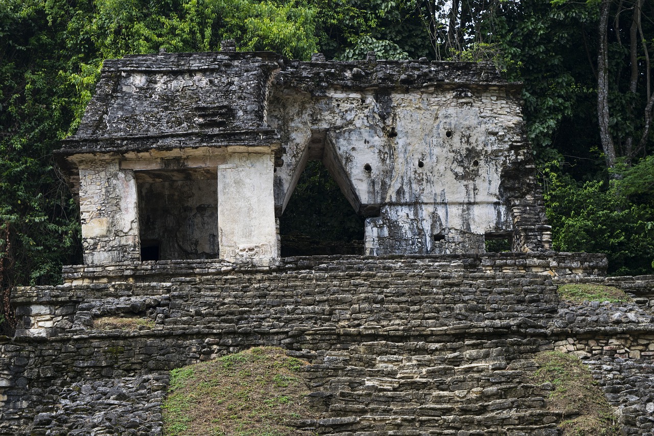 Yaxilan, Chiapas, Meksika, Maya, Griuvėsiai, Džiunglės, Archeologinė Zona, Nemokamos Nuotraukos,  Nemokama Licenzija