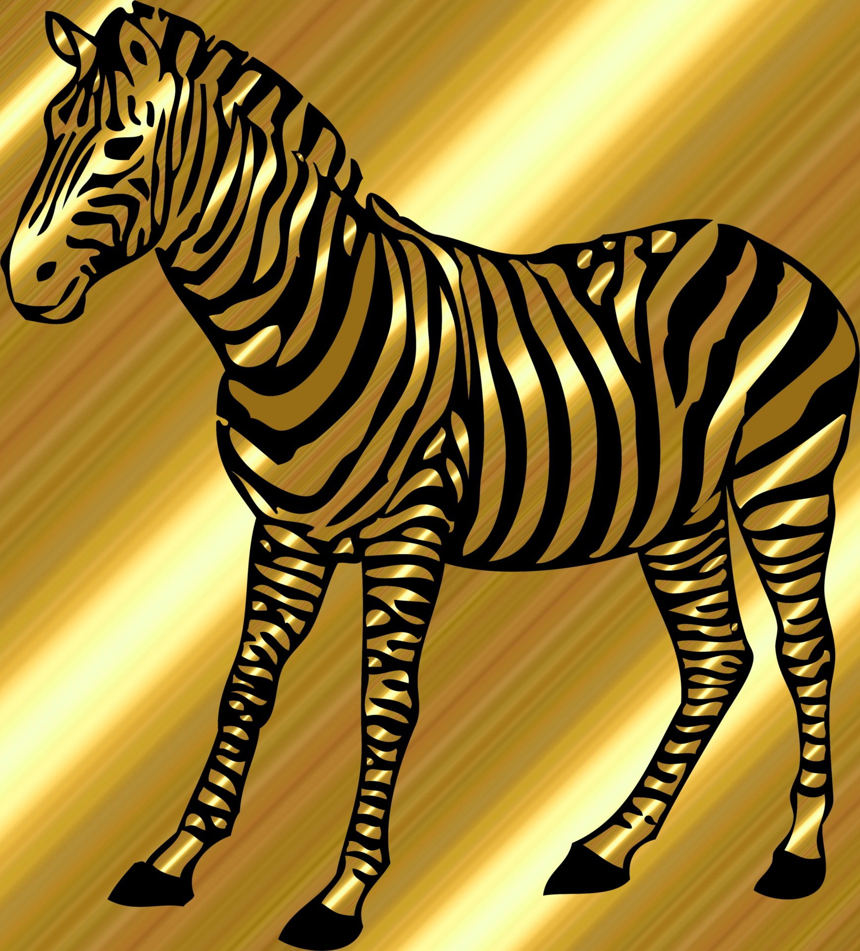 Zebra,  Gyvūnas,  Gradientas,  Fonas,  Piešimas,  Animacinis Filmas,  Geltona Zebras, Nemokamos Nuotraukos,  Nemokama Licenzija
