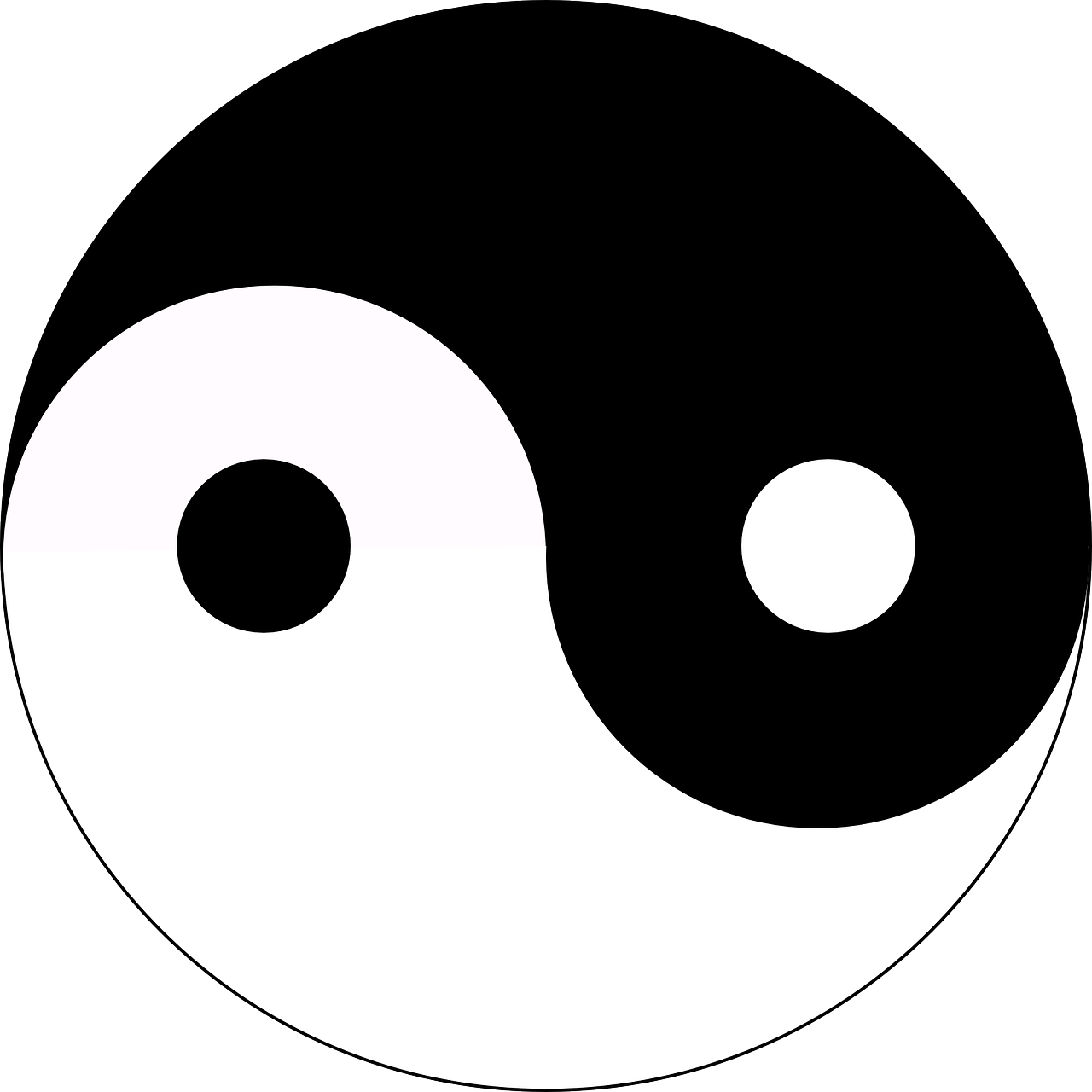 Yin Ir Yang, Balansas, Simbolis, Religija, Tao, Taoizmas, Asian, Kinai, Priešingas, Priešingai