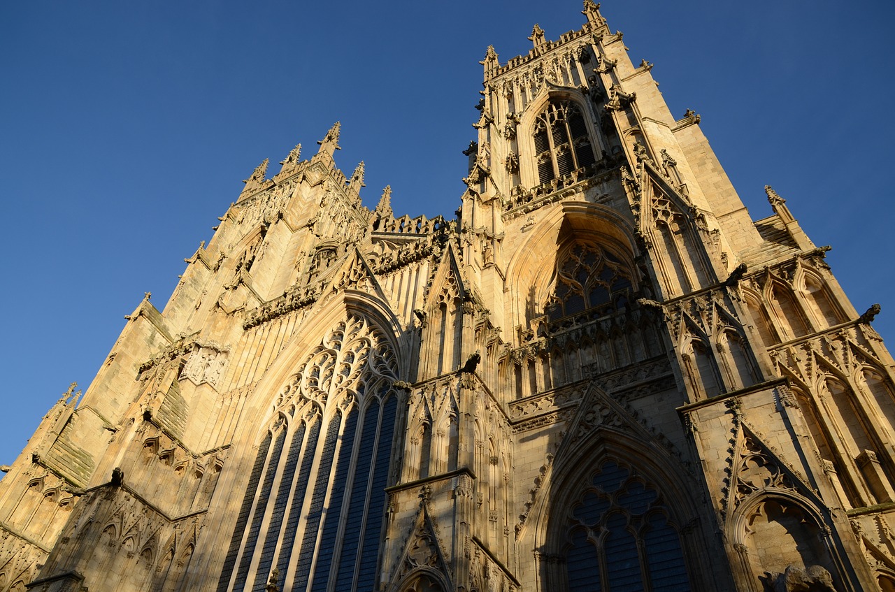 York Minster, Katedra, Bažnyčia, Architektūra, Paminklas, Pastatas, Saugykla, Krikščionybė, Gotika, Paminklai