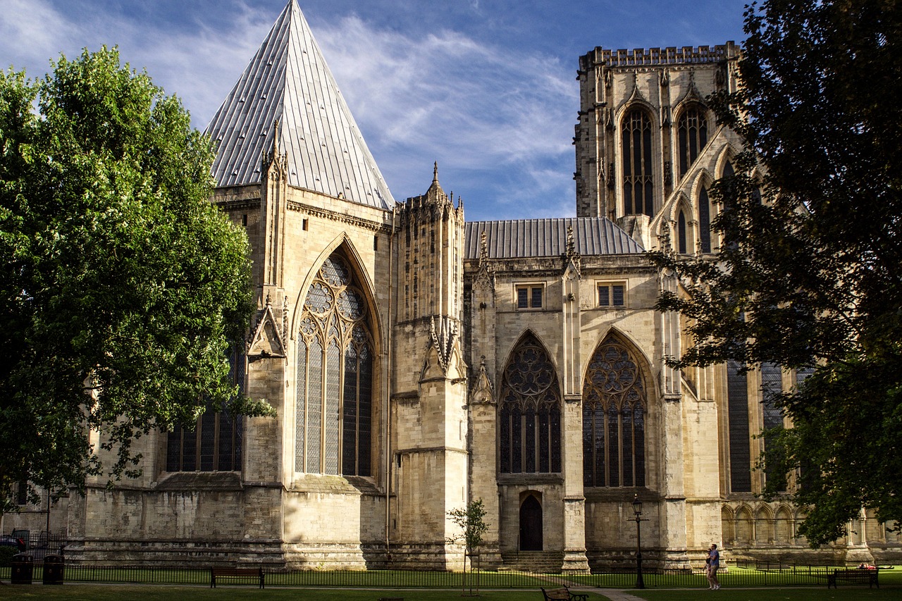 York Minster, Katedra, Bažnyčia, Šv. Petro Katedra, Gotika, Viduramžiai, York, Anglija, Architektūra, Nemokamos Nuotraukos