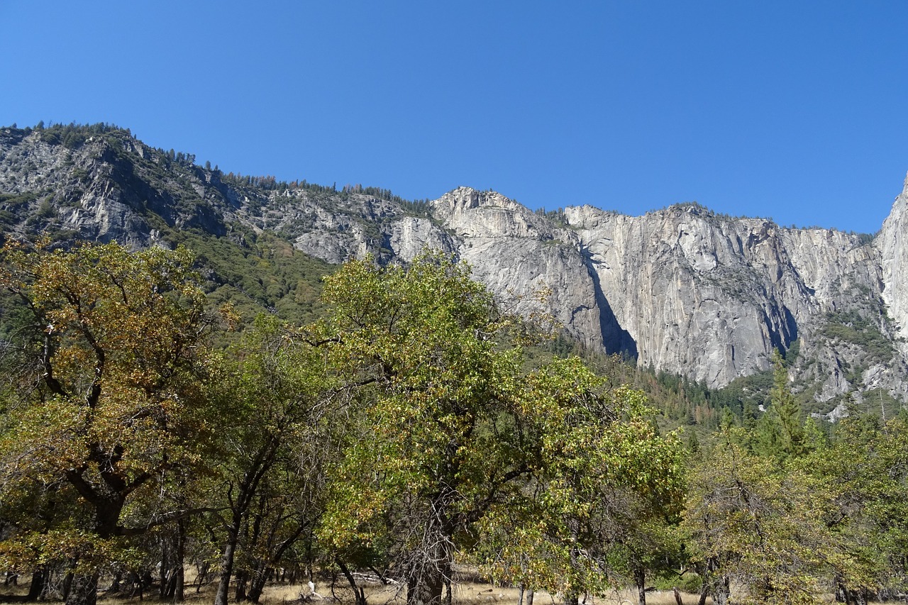 Josemitas, Nacionalinis Parkas, Uolienų Formavimas, Granitas, Vaizdingas, Kraštovaizdis, Kalnas, Gamta, Kalifornija, Sierra Nevada