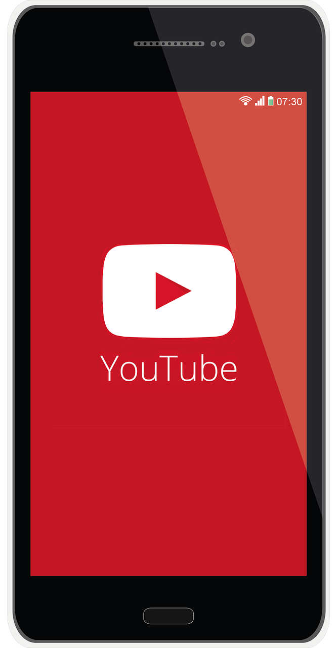 Youtube, Mobilus, Telefonas, Socialinė Žiniasklaida, Nemokamos Nuotraukos,  Nemokama Licenzija