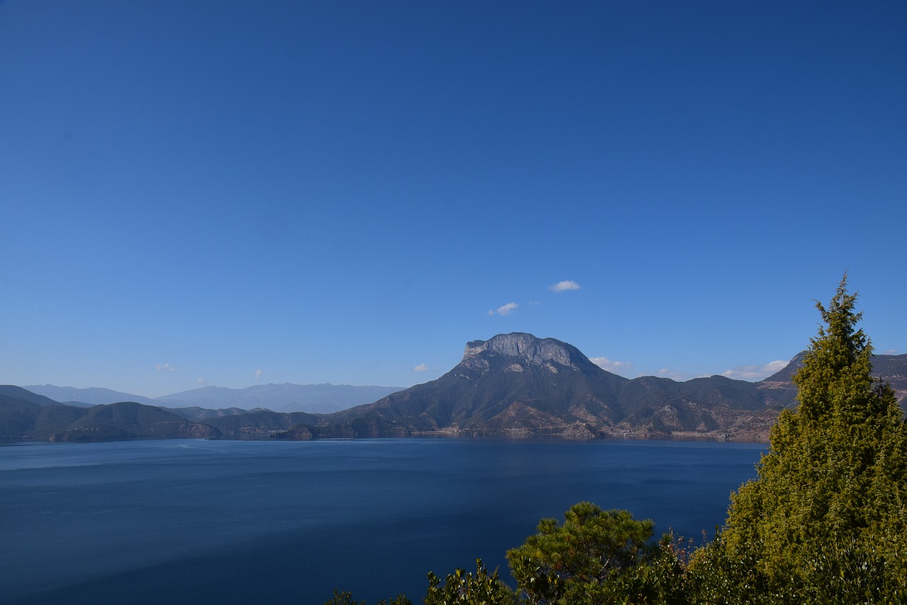 Yunnan Lijiang, Lugu Ežeras, Ežero Vaizdas, Nemokamos Nuotraukos,  Nemokama Licenzija