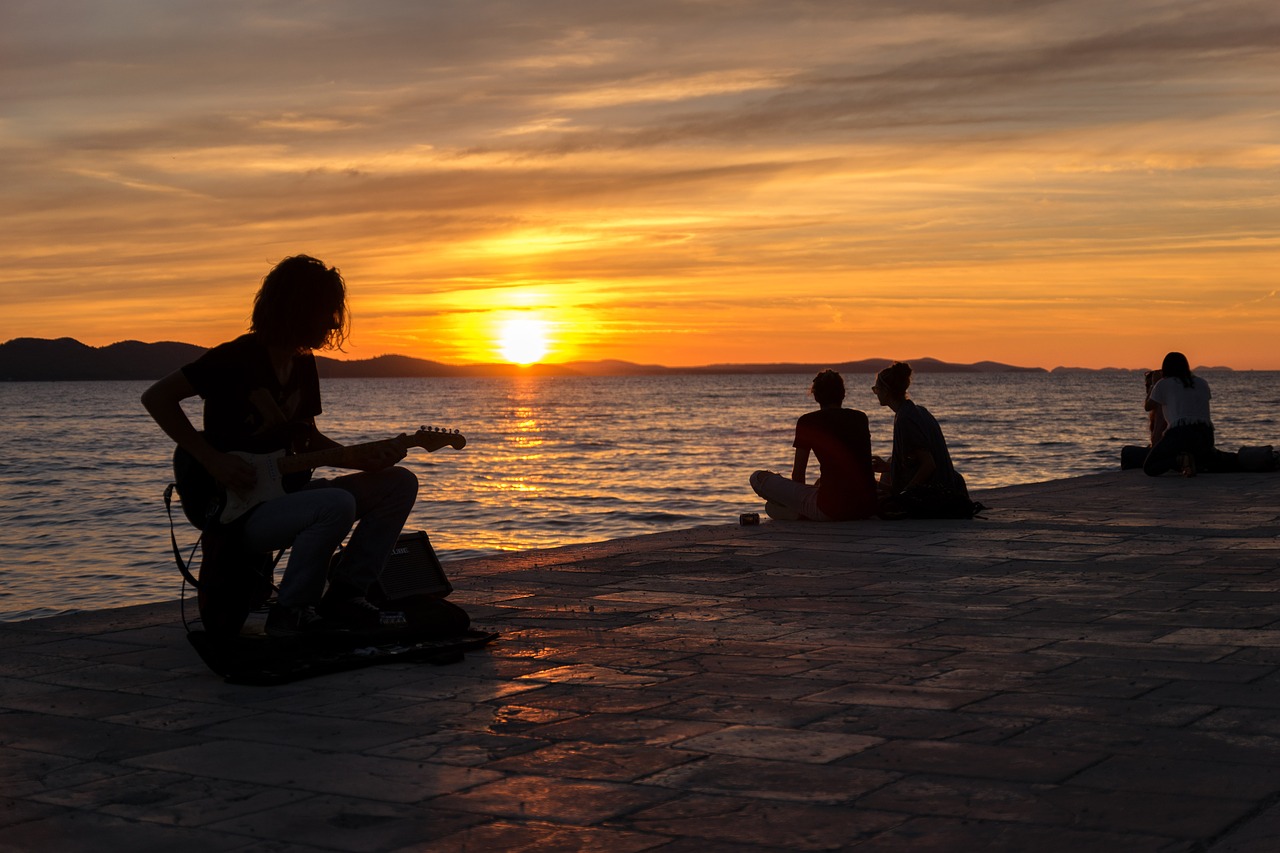 Zadar, Kroatija, Saulėlydis, Adrijos Regionas, Nemokamos Nuotraukos,  Nemokama Licenzija