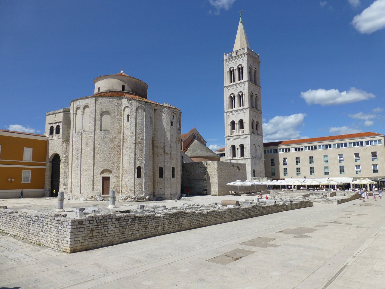 Zadar, Kroatija, Dalmatija, Katedra, Nemokamos Nuotraukos,  Nemokama Licenzija