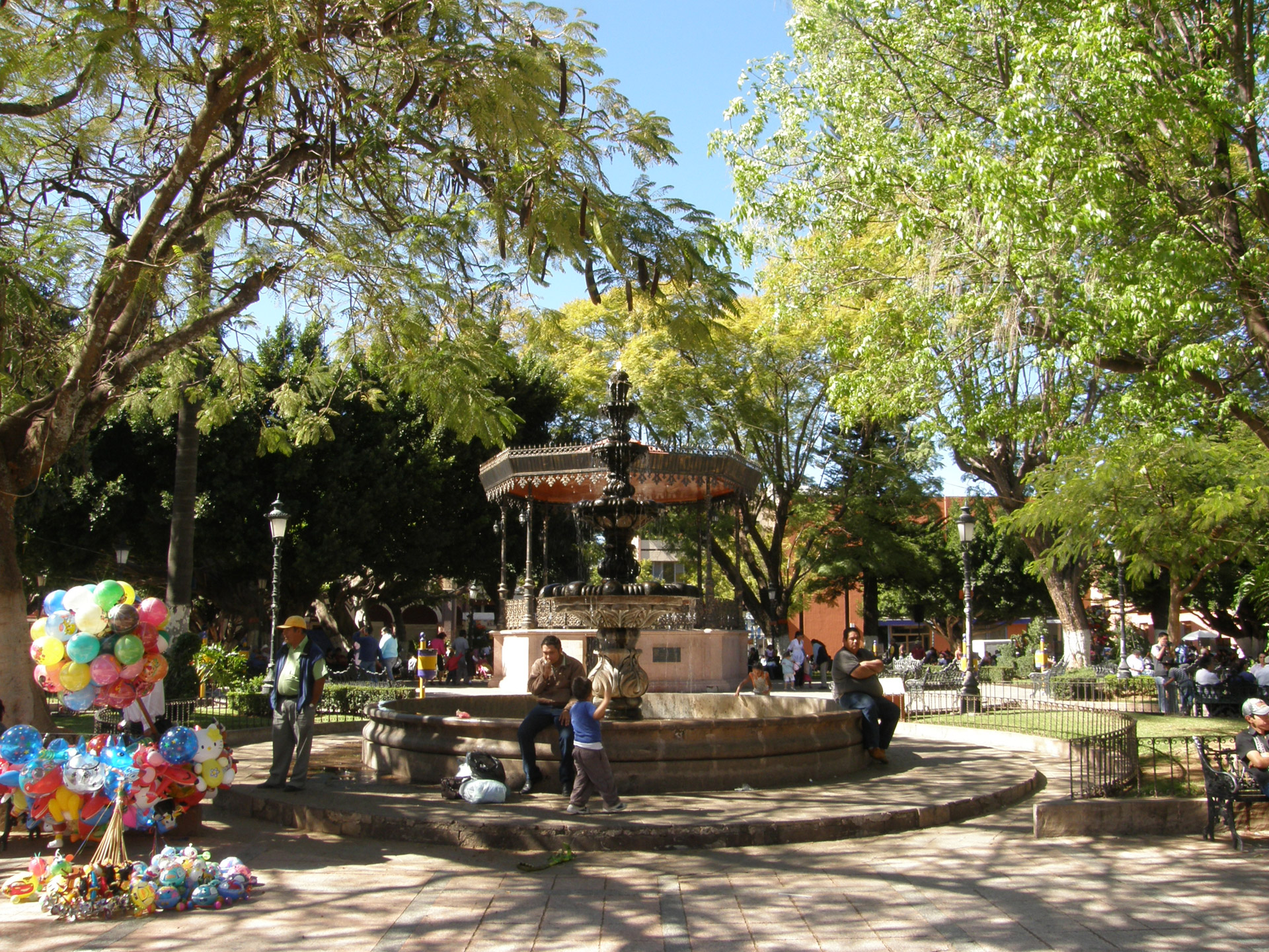 Zamora,  Michoacan,  Plaza Ginklai,  Centras Centro,  Zamora Plaza De Armas, Nemokamos Nuotraukos,  Nemokama Licenzija