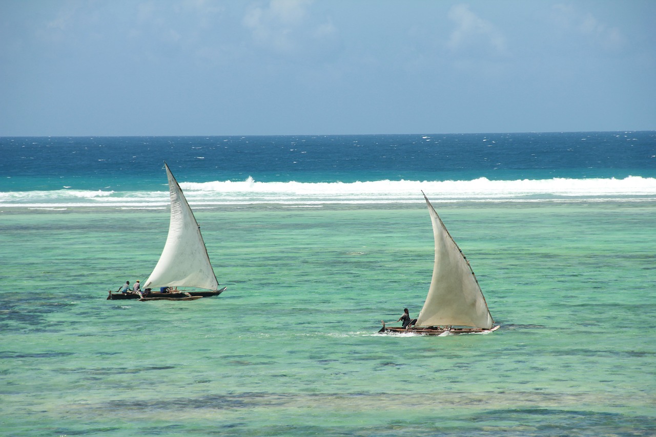 Zanzibaras, Kelionė, Tanzanija, Sala, Vandenynas, Jūra, Tradicinis, Vanduo, Atogrąžų, Kranto