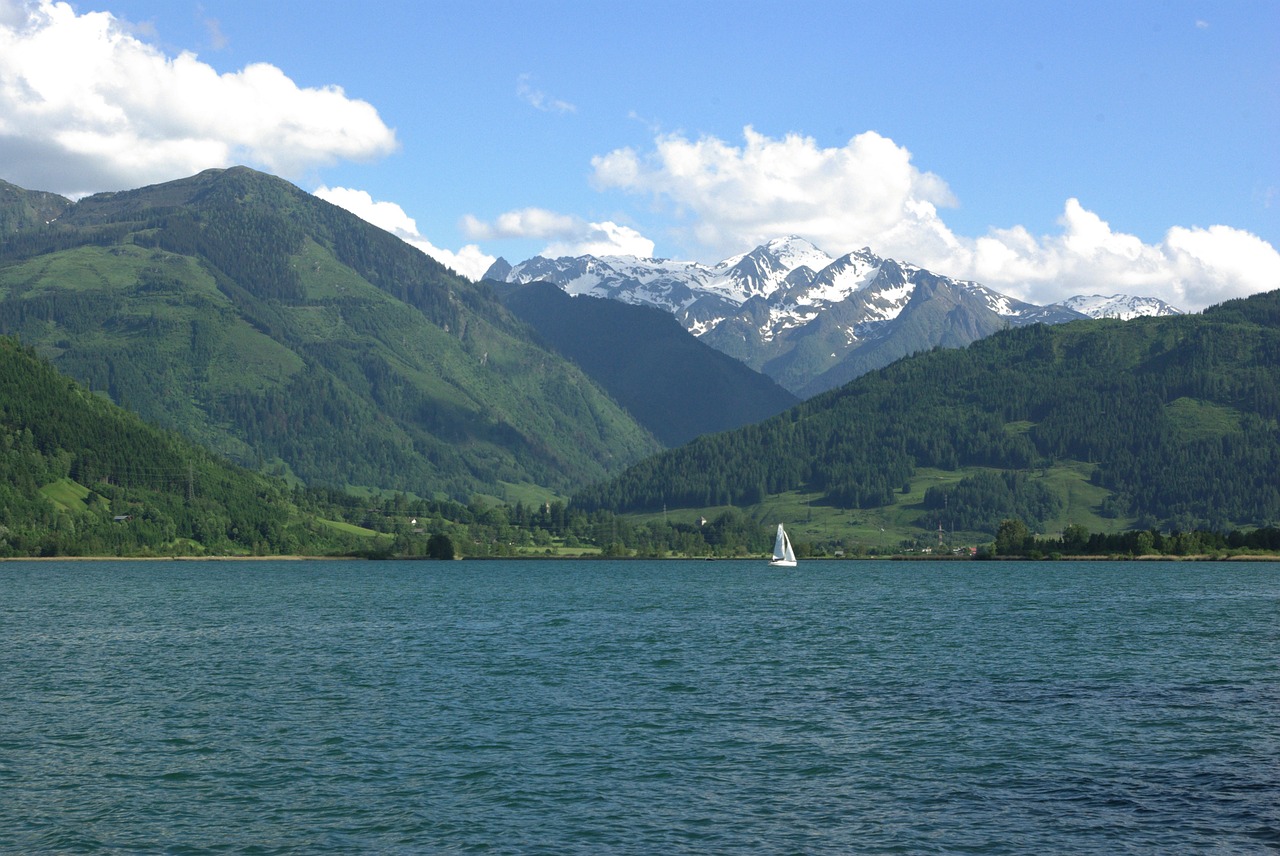 Zell Am See, Pinzgau, Vanduo, Kalnai, Salzburgerland, Ežeras, Nemokamos Nuotraukos,  Nemokama Licenzija