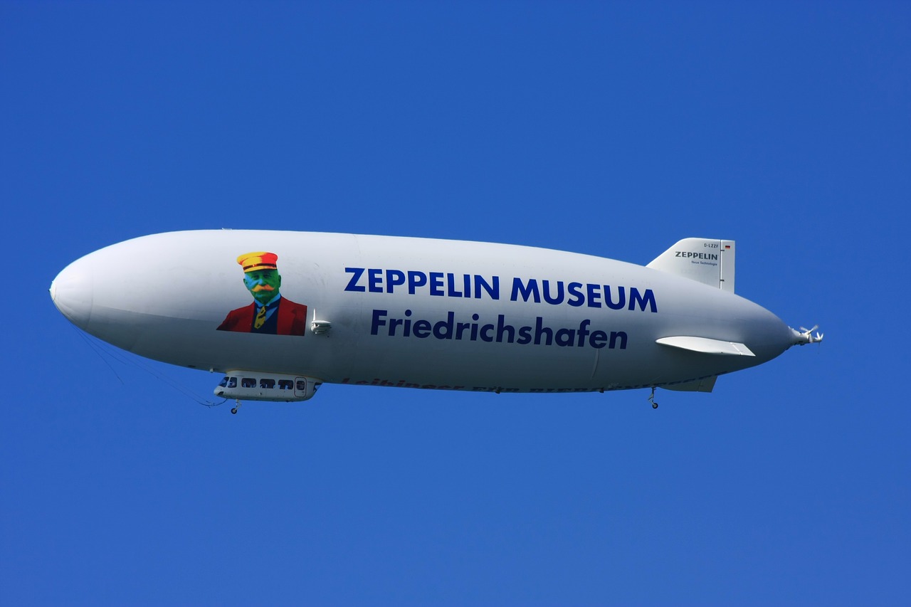 Zeppelin,  Konstanco Ežero,  Friedrichshafen,  Dirižablis,  Aviacijos,  Plūdė,  Zeppelin Skrydžių,  Orlaivių,  Reklama,  Skraidantis