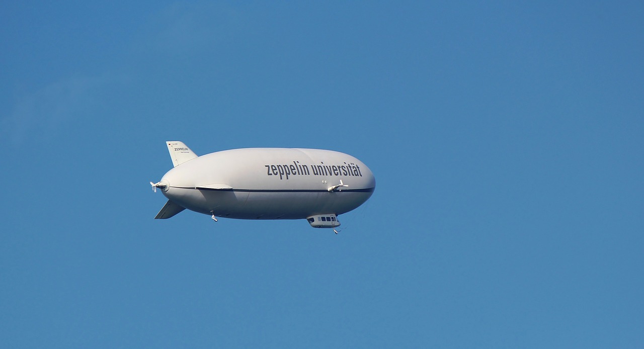Zeppelinas, Dirižablis, Orlaivis, Karšto Oro Laivas, Dangus, Balionas, Nemokamos Nuotraukos,  Nemokama Licenzija
