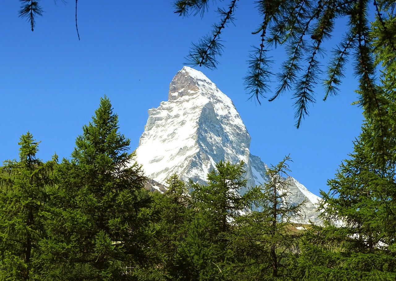 Zermatt, Matterhorn, Kalnai, Šveicarija, Valais, Nemokamos Nuotraukos,  Nemokama Licenzija