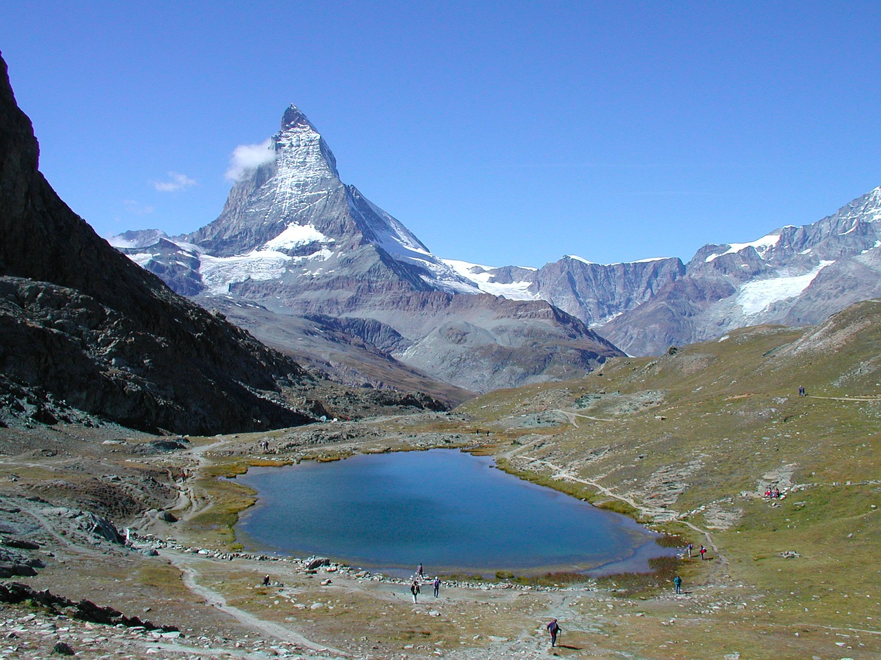 Zermatt, Matterhorn, Kalnai, Kraštovaizdis, Gamta, Swiss Alps, Masyvas, Šveicarija, Nemokamos Nuotraukos,  Nemokama Licenzija
