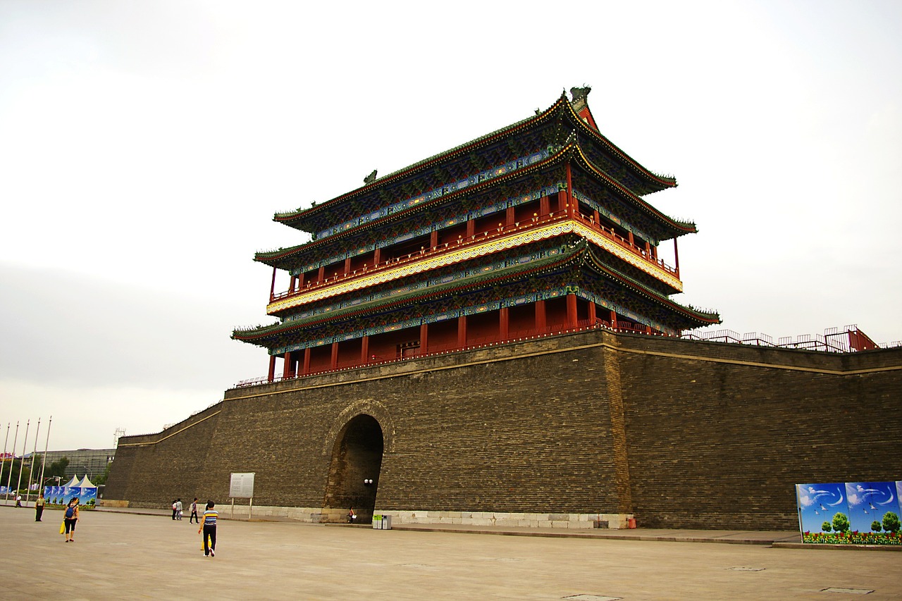 Zhengyang, Qianmen, Pekinas, Senovės Architektūra, Vartų Pastatas, Miesto Vartai, Nemokamos Nuotraukos,  Nemokama Licenzija