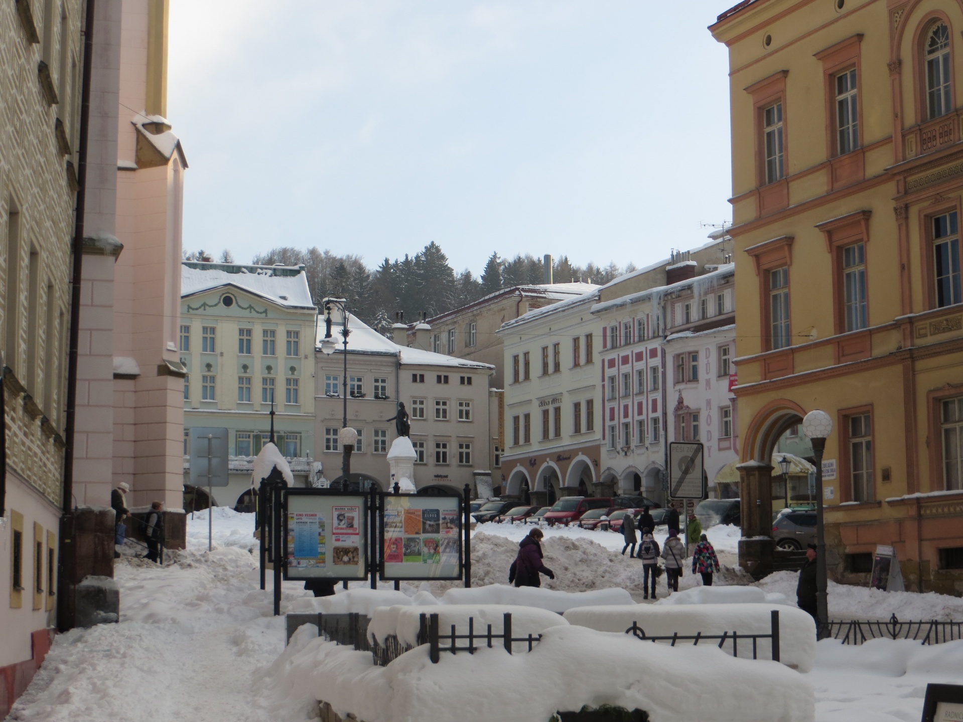 Žiema,  Sniegas,  Trutnov,  Žiemą Trutnov, Nemokamos Nuotraukos,  Nemokama Licenzija