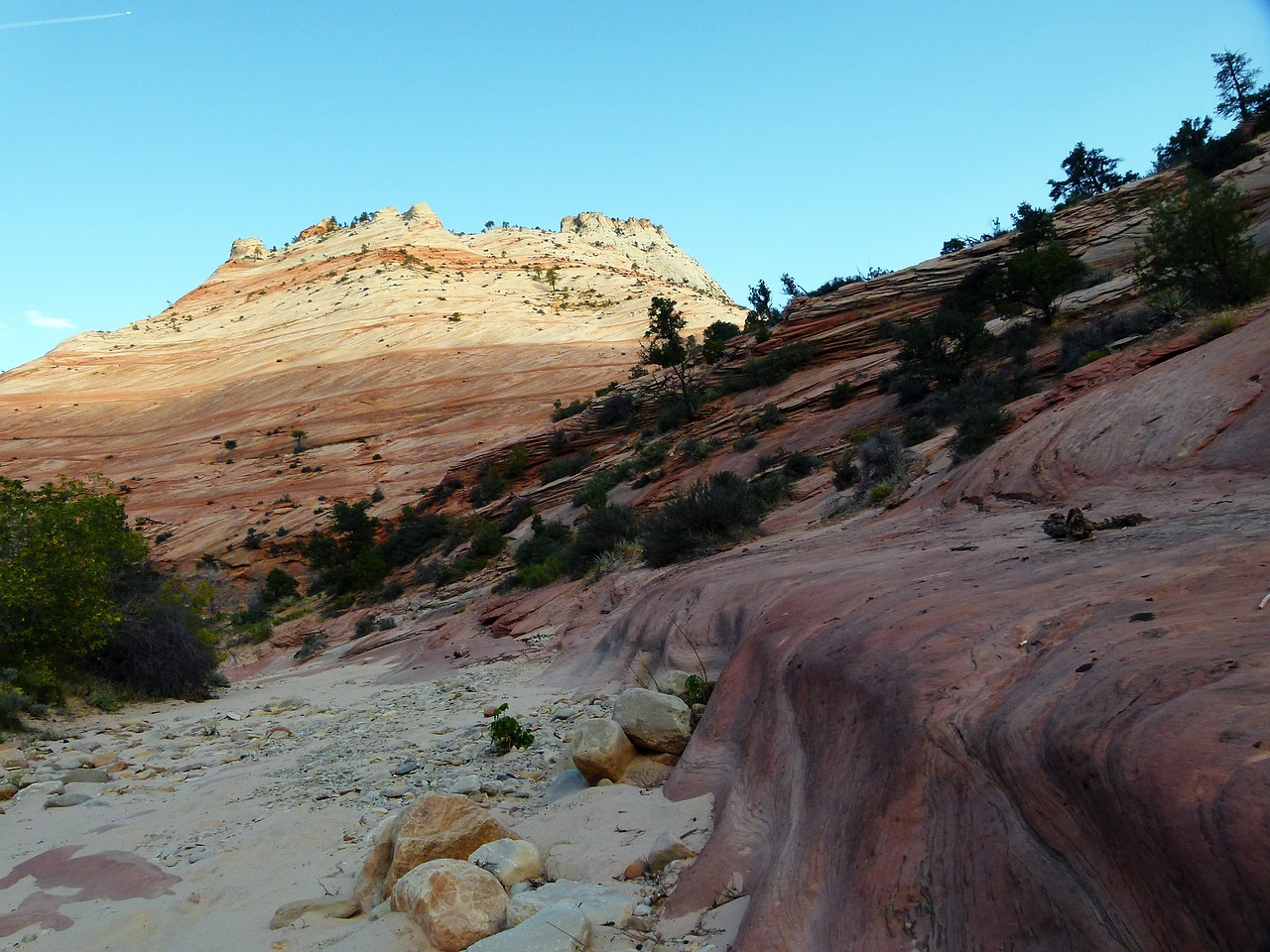 Zion, Nacionalinis Parkas, Utah, Usa, Pietvakarius, Kraštovaizdis, Kelionė, Kanjonas, Rokas, Vaizdingas