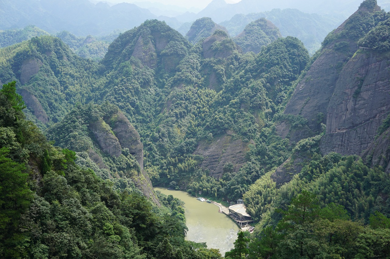 Ziyuan,  Geopark,  Kinija,  Guanxi,  Upė,  Peizažas,  Pobūdį,  Kalnas, Nemokamos Nuotraukos,  Nemokama Licenzija