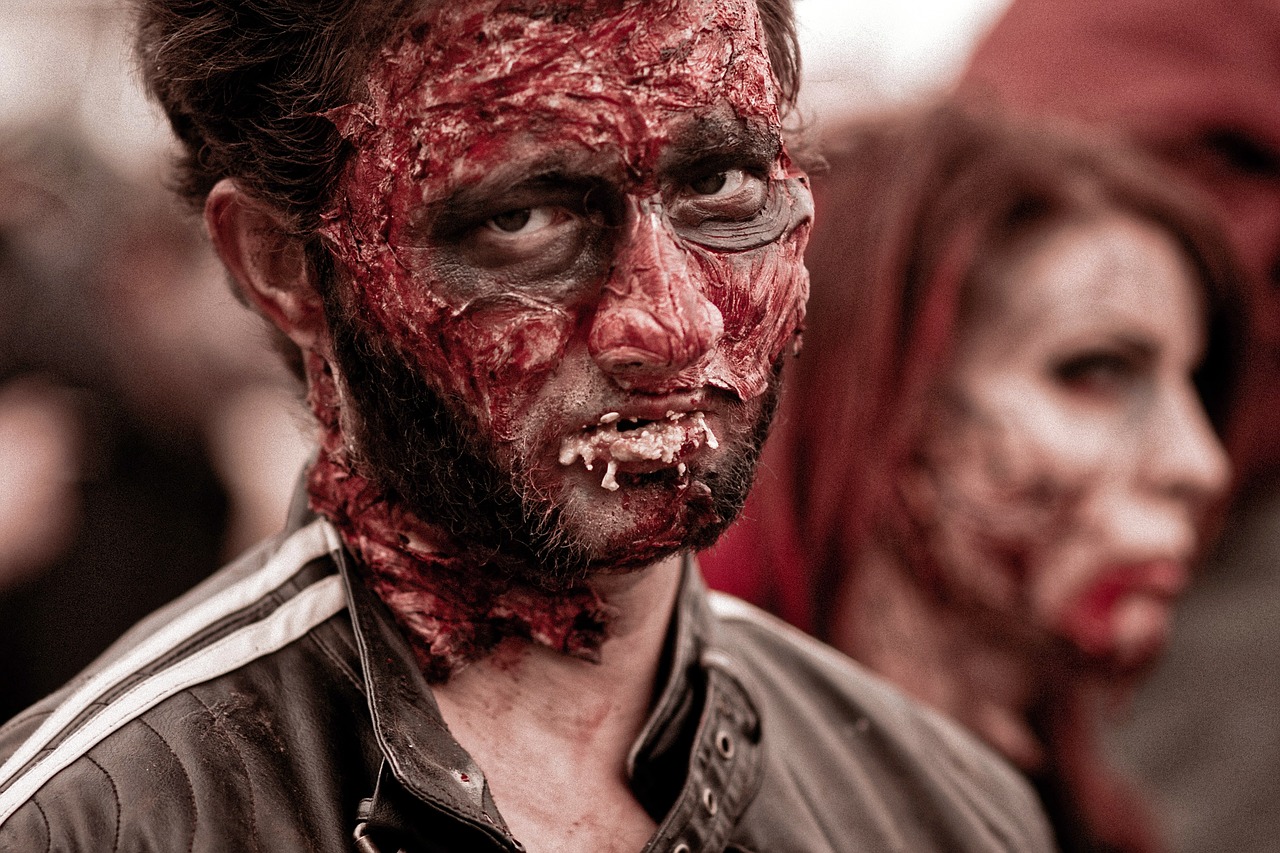 Zombie, Mėsos Valgytojas, Miręs, Baisu, Baugus, Apokalipsė, Valgytojai, Kūnas, Halloween, Monstras