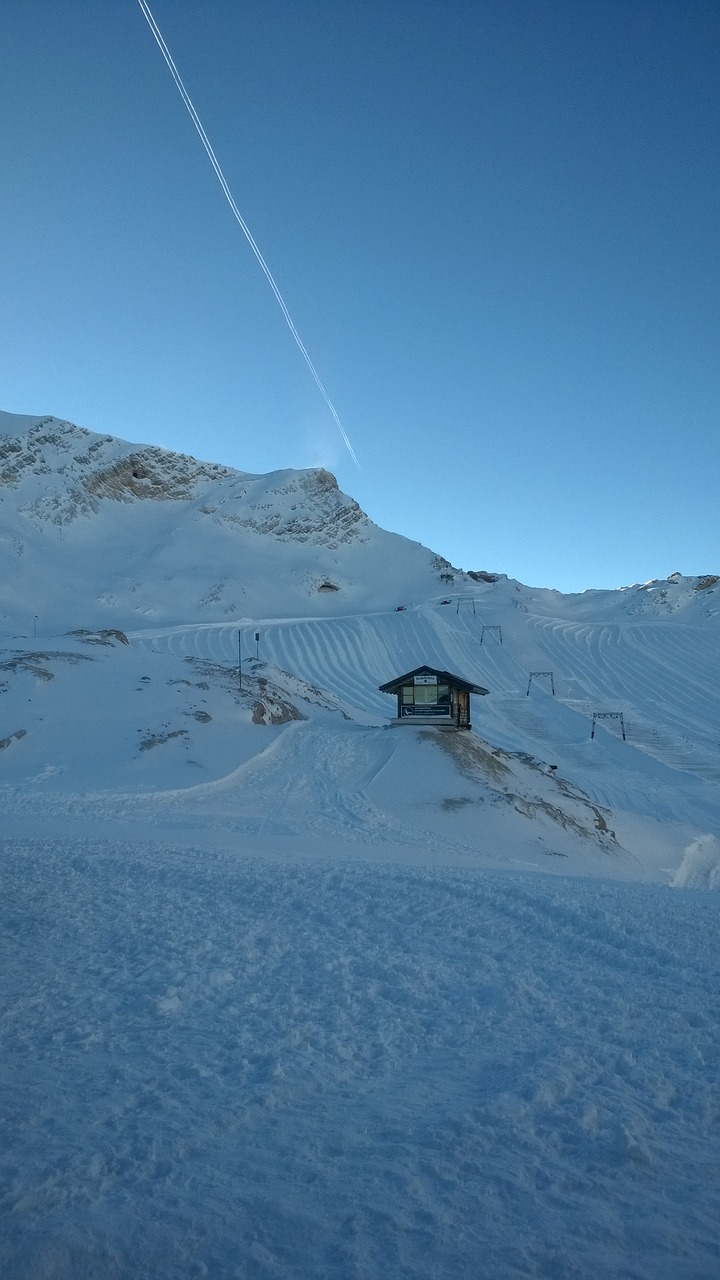 Zugspitze, Schneefernerhaus, Žiema, Nemokamos Nuotraukos,  Nemokama Licenzija