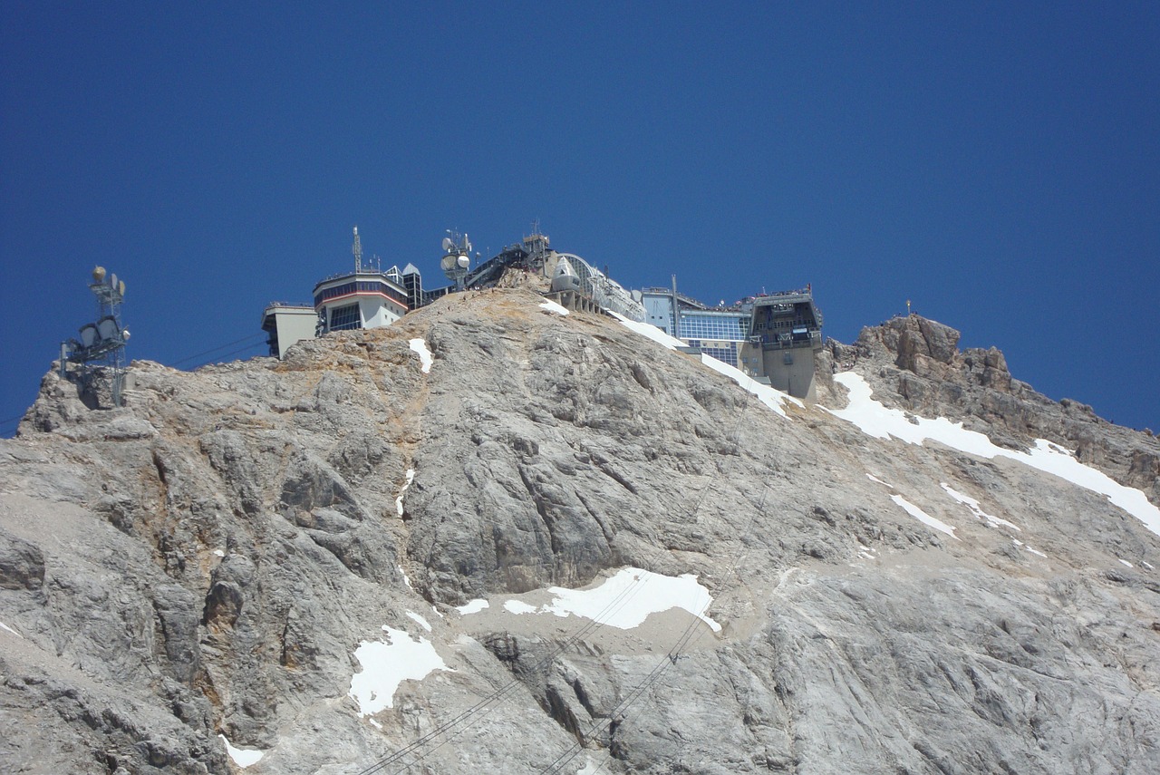 Zugspitze, Aukščiausiojo Lygio Susitikimas, Alpių, Kalnas, Kalnų Stotis, Akmens Siena, Kalkės, Nemokamos Nuotraukos,  Nemokama Licenzija