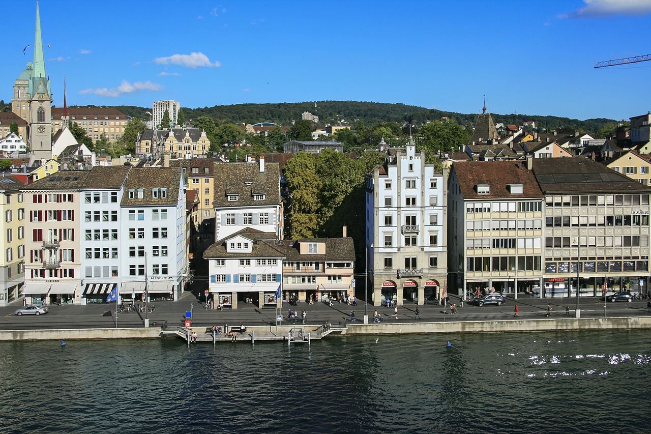 Zurich, Šveicarijos Konfederacija, Miestas, Namai, Senamiestis, Nemokamos Nuotraukos,  Nemokama Licenzija