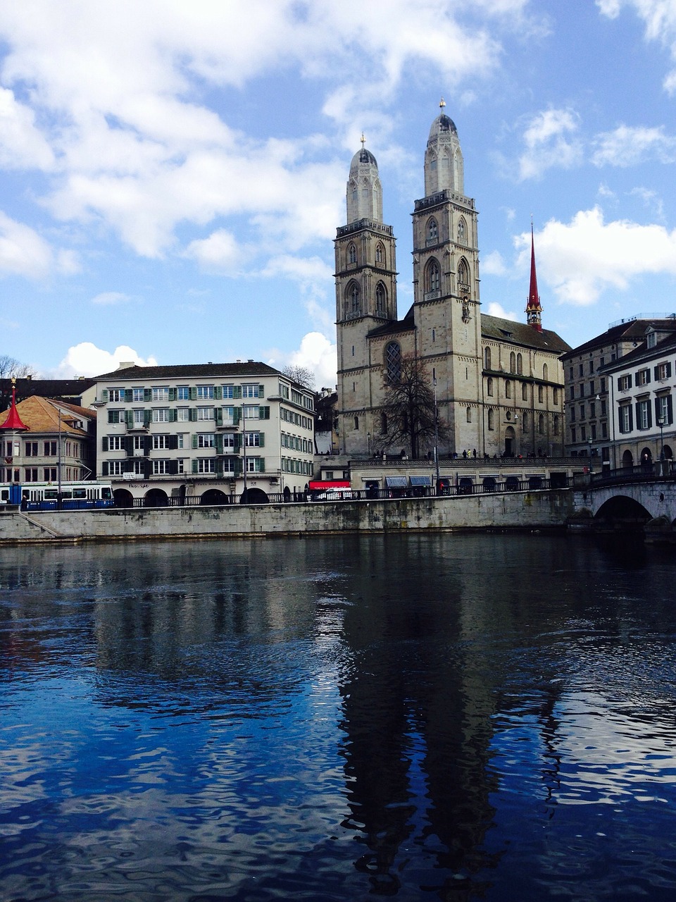 Zurich, Grossmünster, Bažnyčia, Nemokamos Nuotraukos,  Nemokama Licenzija