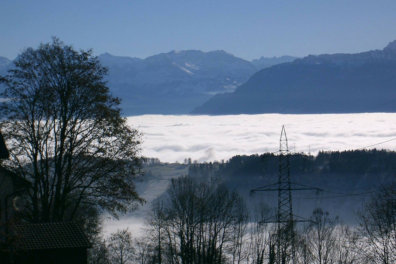 Zurich, Oberland, Šveicarija, Jūros Rūkas, Žiema, Gamta, Nemokamos Nuotraukos,  Nemokama Licenzija