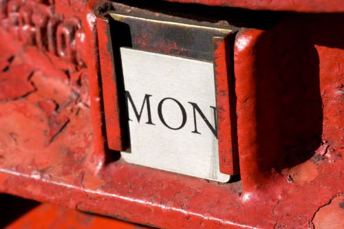 Pašto Dėžutės,  Britanija,  Raudona,  Pirmadienį,  Pranešimas,  Laiškas,  Britų Pašto Dėžutė