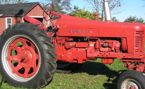 Traktorius,  Raudona,  Ūkio & Nbsp,  Įranga,  Ūkis,  Raudonasis Traktorius