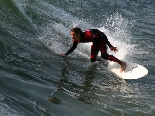 Surfer,  Banglenčių Sportas,  Huntington & Nbsp,  Paplūdimys,  Kalifornija,  Ramiojo Vandenyno Regionas,  Banglentininkas