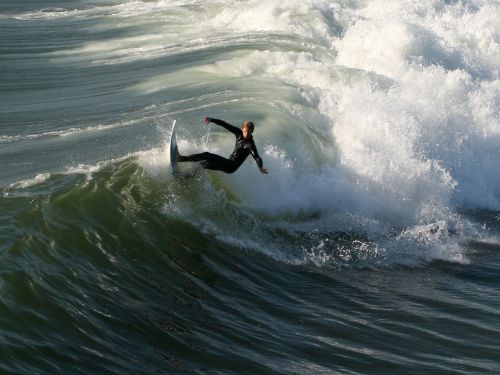 Surfer,  Banglenčių Sportas,  Huntington & Nbsp,  Paplūdimys,  Kalifornija,  Ramiojo Vandenyno Regionas,  Vandenynas,  Banga,  Banglentininkas
