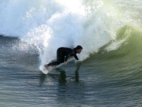 Surfer,  Banglenčių Sportas,  Huntingtonas,  Papludimys,  Kalifornija,  Ramiojo Vandenyno Regionas,  Vandenynas,  Banga,  Banglentininkas