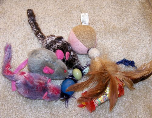 Objektai,  Žaislai,  Katė,  Katės Žaislai