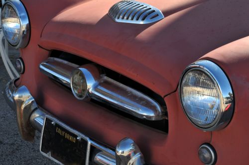 Chevrolet,  Chevette,  Oksiduotas,  Raudona,  1950,  Klasikinis,  Automobilis,  Automobilis,  Senas,  Senovinis,  Vintage,  1950 Chevette # 1