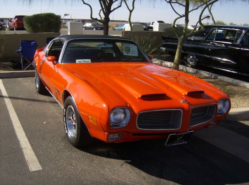 70,  1970,  Pontiac,  Ugnies Paukštis,  Oranžinė,  Gm,  Raumenys,  1970 Firebird