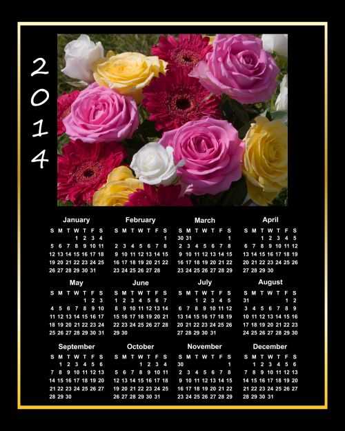 2014 & Nbsp,  Kalendorius,  2014,  Kalendorius,  Rožė,  Rožės,  Gėlė,  Gėlės,  Gražus,  Iš Arti,  Rožinis,  Geltona,  Balta,  Raudona,  Metai,  Data,  Datas,  Dienoraštis,  Planuotojas,  Mėnuo,  Mėnesių,  2014 Kalendorius Gražių Rožių