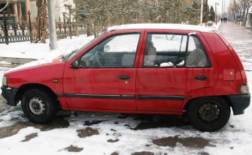 Automobiliai,  Šiukšlių,  Žiema,  Clunker