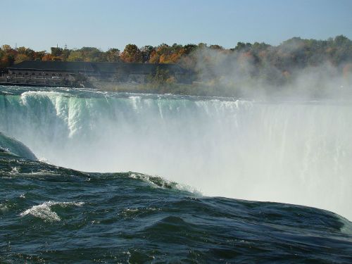 Kritimo,  Vanduo,  Upė,  Dangus,  Medis,  Niagara,  Kanada,  Ruduo,  Niagara