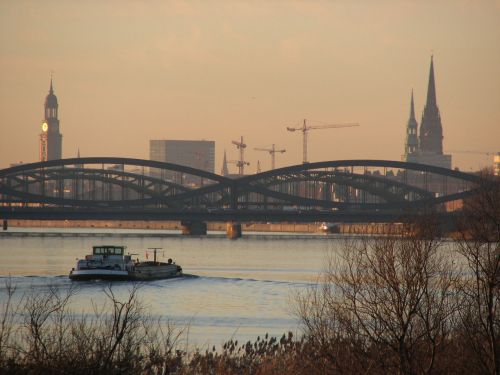 Hamburg,  Tiltai,  Michel,  Tas Pats,  Hamburgas Iš Upės Elbe