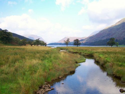 Ežerai,  Kalnai,  Vanduo,  Atostogos,  Vasara,  Buttermere