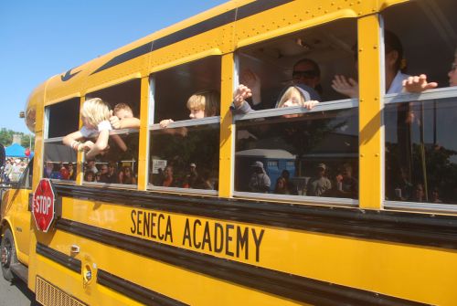 Mokykla,  Autobusas,  Geltona,  Vaikai,  Vaikai,  Mokyklinis Autobusas