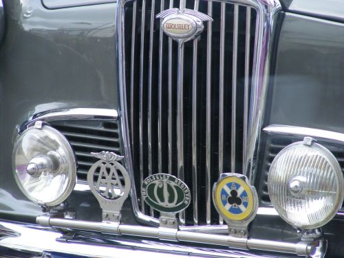 Automobilis,  Vintage,  Senas,  Ženkleliai,  Derliaus Automobilio Grotelės