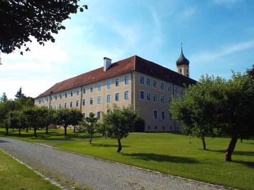Abbey Oberschönenfeld, Cistercianų Abatija, Vienuolyno Pastatas, Vienuolynas, Klosterhof