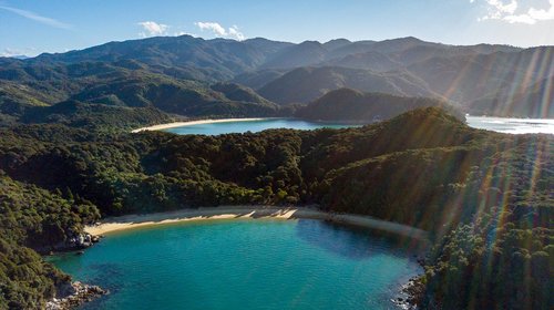 Abel Tasman,  Tranų,  Naujoji Zelandija,  Jūra,  Bay,  Pobūdį,  Kraštovaizdis