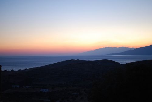 Abendstimmung, Saulėlydis, Jūra, Dangus, Afterglow, Viduržemio Jūros, Romantika, Crete