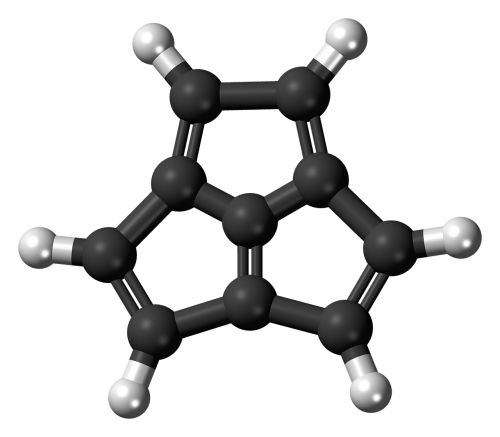 Acepentalenas, Angliavandenilis, Molekulė, Struktūra, Modelis, Chemija, Tyrimai, Junginys, Klijavimas
