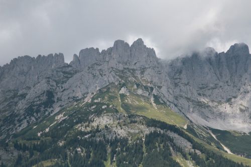 Achensee, Alpių, Austria, Kalnai, Aukštas, Gamta, Debesys