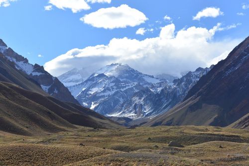 Andes, Kalnas, Aconcagua, Kraštovaizdis